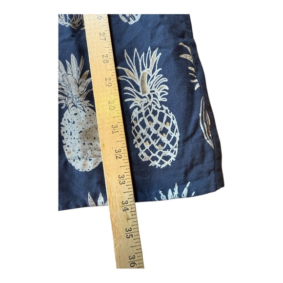 Bombay Paisley by Westside Navy Pineapple Print Dress Small - Picture 9 of 10